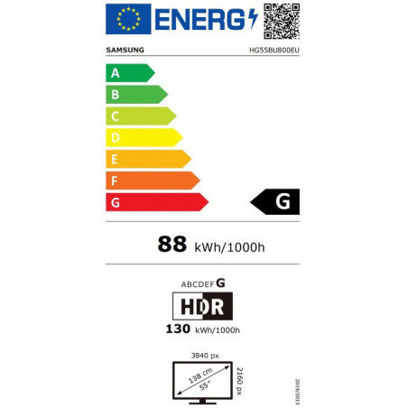 55" LED-TV Samsung 55BU8000 HTV