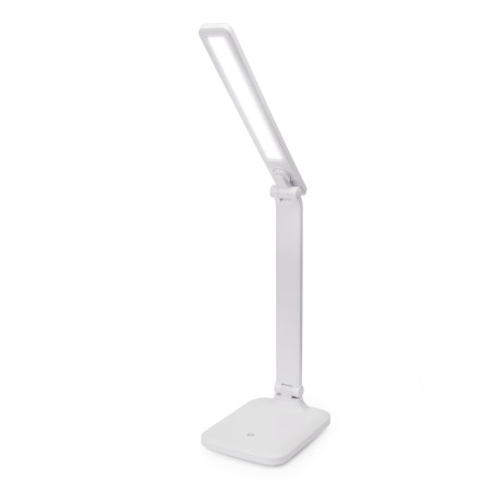 Platinet stolná LED lampa Remus 5W stmievateľná, dotykové ovládanie, USB port, biela