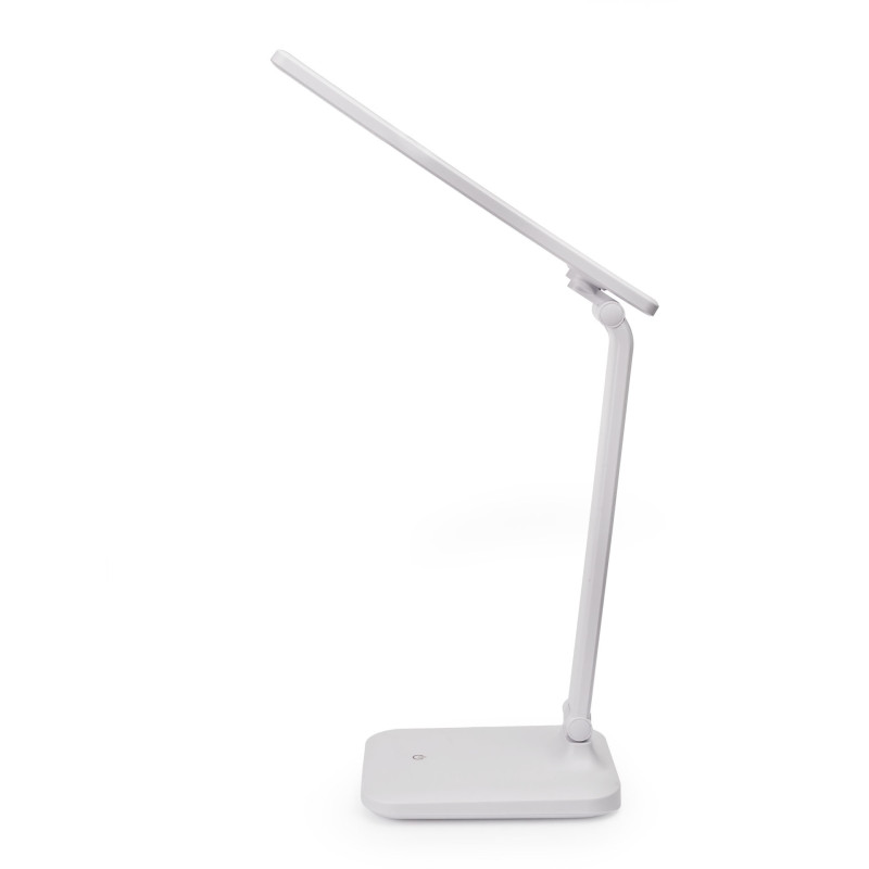 Platinet stolná LED lampa Remus 5W stmievateľná, dotykové ovládanie, USB port, biela