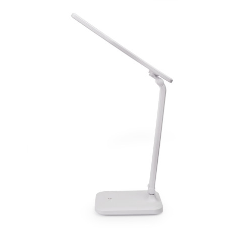Platinet stolná LED lampa Remus 5W stmievateľná, dotykové ovládanie, USB port, biela