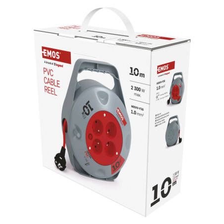 EMOS PVC Navijak 4z/10m 1,0mm, IP20