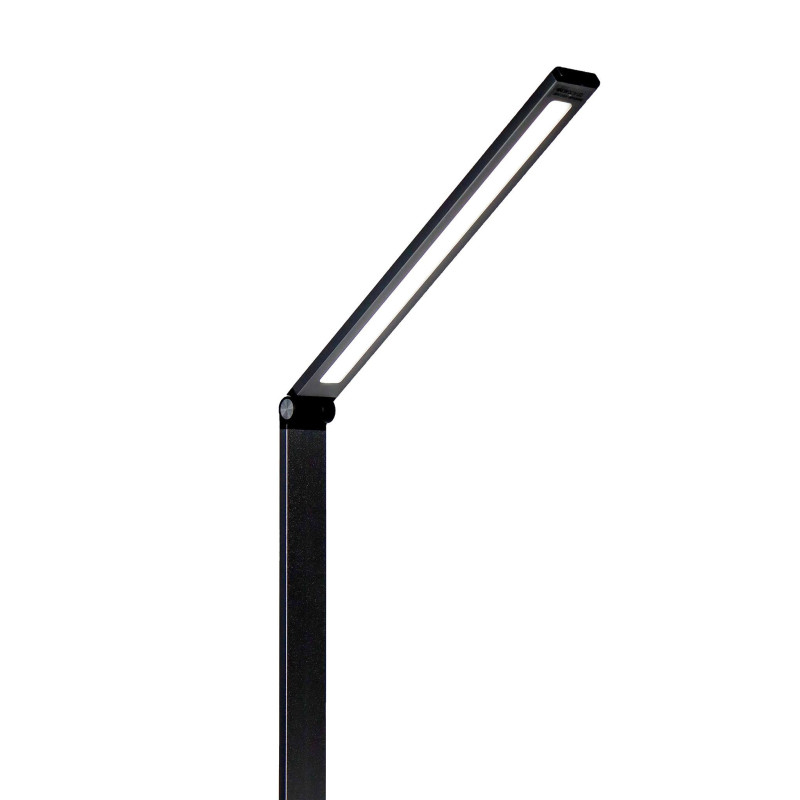 Platinet PDL888B stolná LED lampa 10W stmievateľná, dotykové ovládanie, bezdrôtové nabíjanie, USB port,