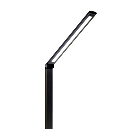 Platinet PDL888B stolná LED lampa 10W stmievateľná, dotykové ovládanie, bezdrôtové nabíjanie, USB port,