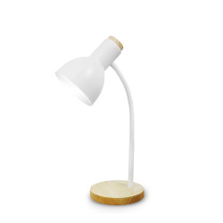 Platinet PDL333W stolná lampa Marma, 1xE27, 40W, biela