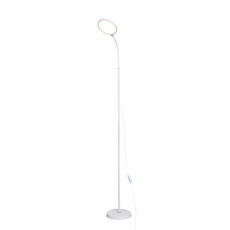 Platinet PFL1084W podlahová LED lampa 10W stmievateľná 2v1, biela