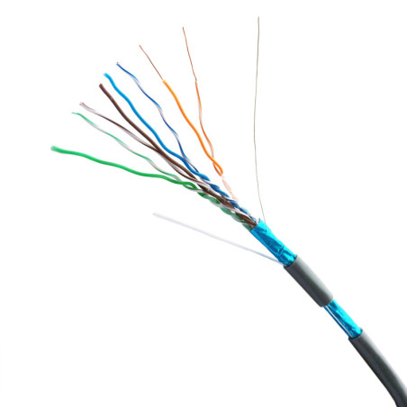 DATACOM FTP Cat5e PVC kábel 305m (drôt), sivý