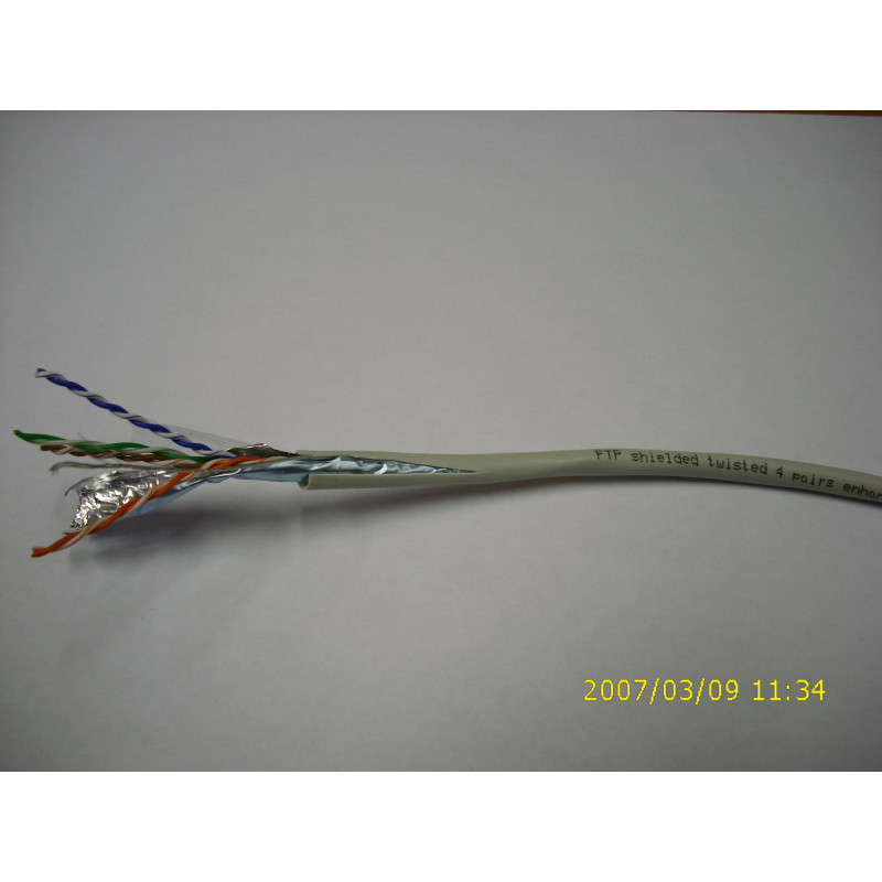 DATACOM FTP Cat5e PVC kábel 305m (lanko) sivý