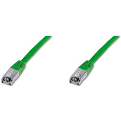 Patchkábel S/FTP, Cat6, 2xRJ45, 1m zelený
