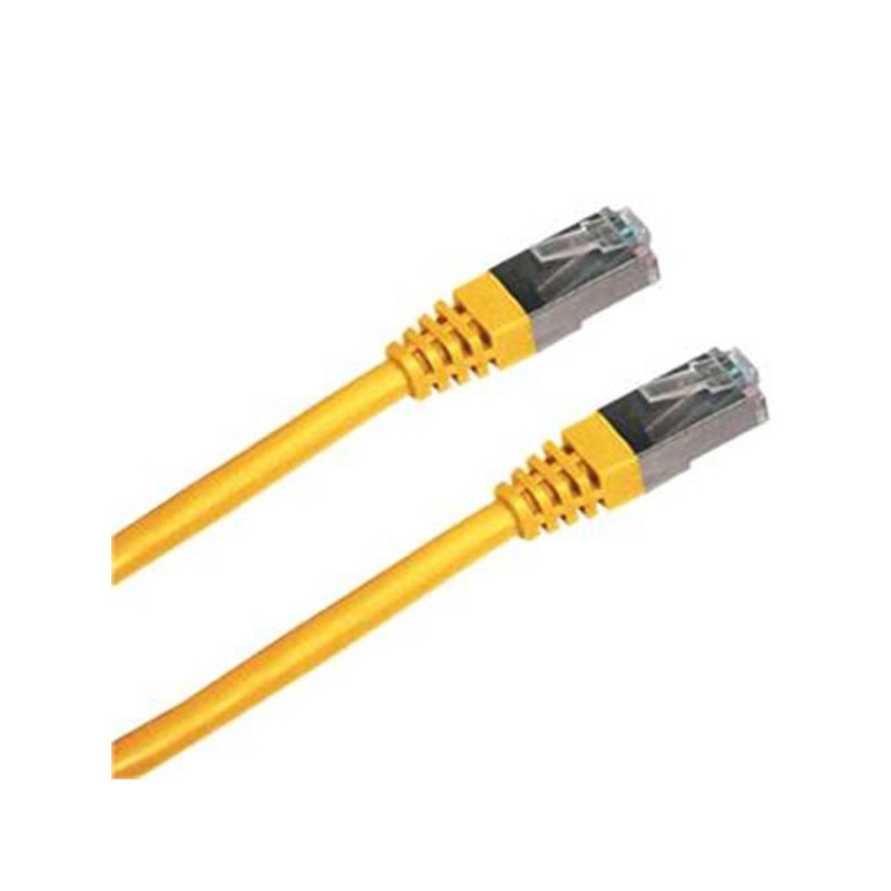 Patchkábel S/FTP, Cat6, 2xRJ45, 2m žltý