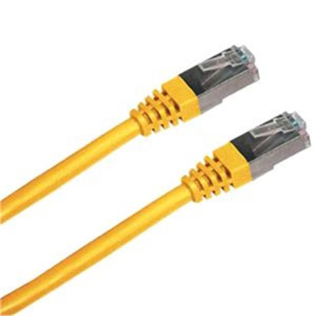 Patchkábel S/FTP, Cat6, 2xRJ45, 2m žltý