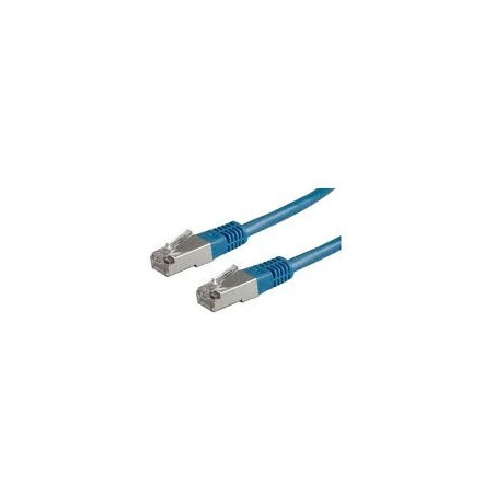 Patchkábel S/FTP, Cat6, 2xRJ45, 2m modrý