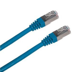 Patchkábel S/FTP, Cat6, 2xRJ45, 7m modrý