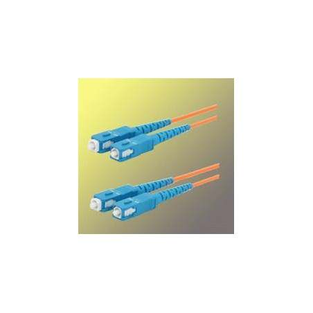 Optický patchkábel duplex SC-SC 62,5/125µm MM,15m, OM1