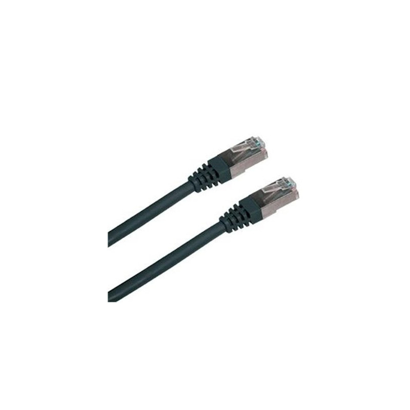 Patchkábel S/FTP, Cat6, 2xRJ45, 3m čierny