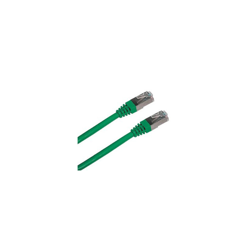 Patch cord FTP cat5e 1M zelený