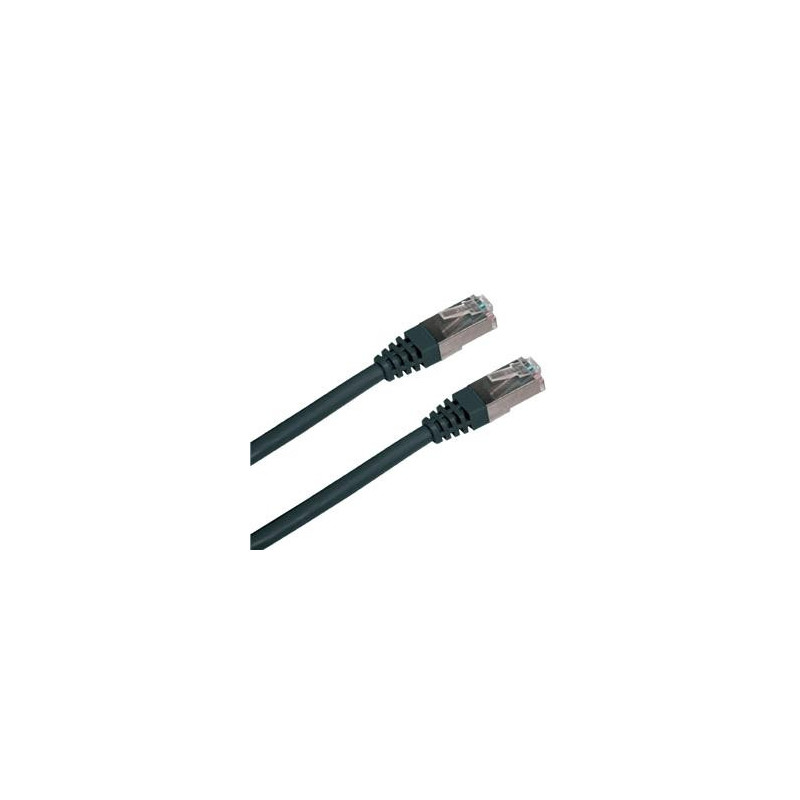 Patch cord FTP cat5e 5M čierny