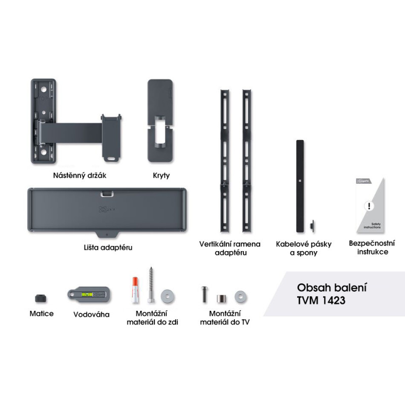 Vogel|s TVM 1423, TV rameno pre obrazovky 32-65", 25 kg