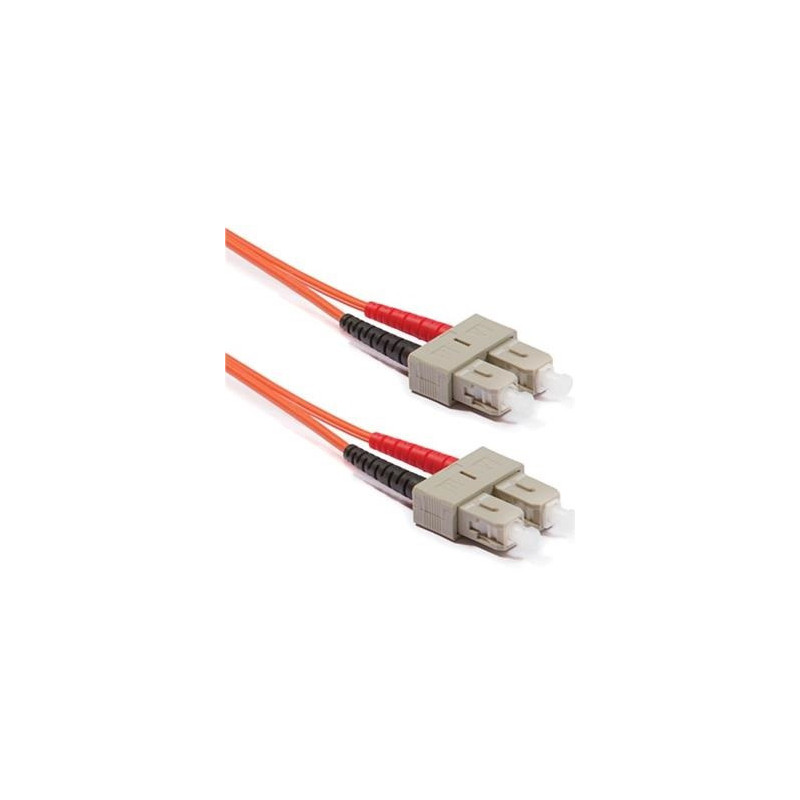 Optický patchkábel duplex SC-SC, 50/125 um MM, 30 m, OM2