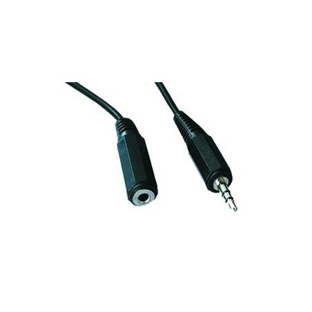Kábel predĺžovací jack 3,5 mm M/F, 1,5-2 m audio