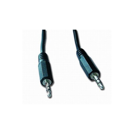 Kábel prípojný jack 3,5 mm M/M, 1,2 m, audio