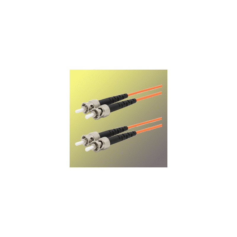 Optický patchkábel duplex ST-ST, 50/125 um MM, 140m, OM2