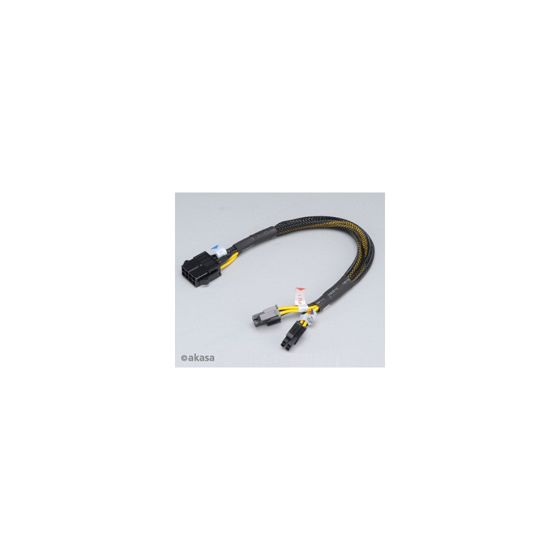 Redukcia z 8pin (M) na 8pin (2x4pin) - 30 cm