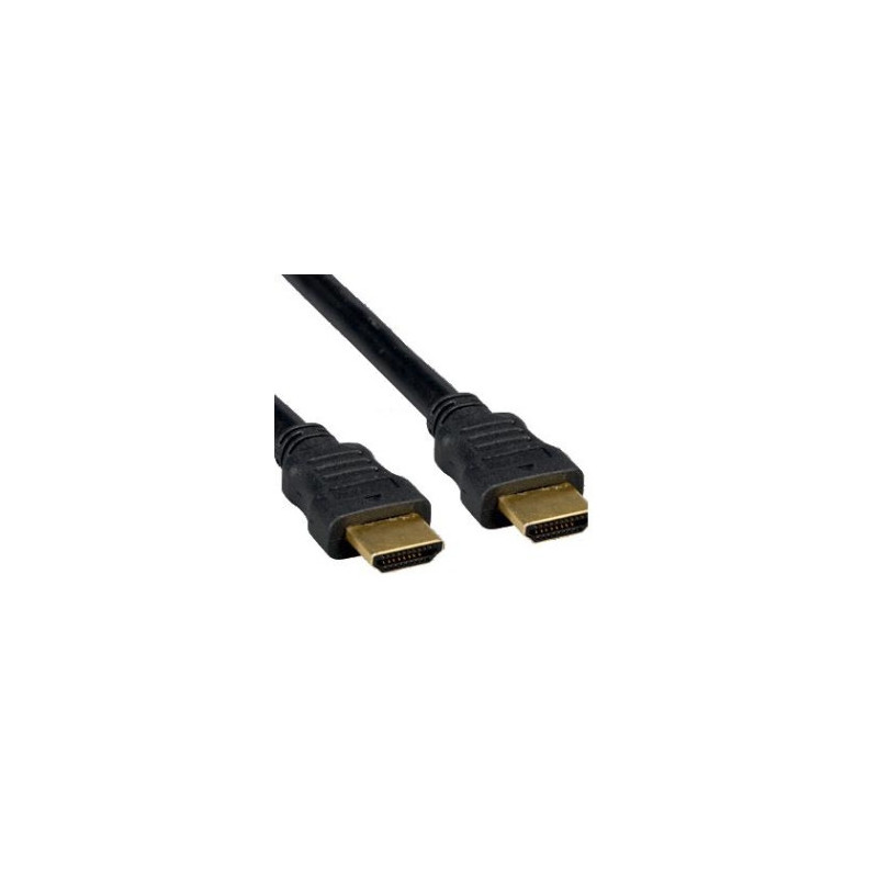 Kábel HDMI-HDMI 10m, 1.4, M/M, tieň, zl. kontakty