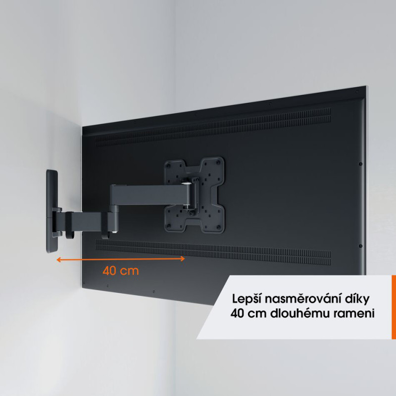 Vogel|s TVM 1243, TV rameno s 3 kĺbmi pre obrazovky 19-43", 15 kg