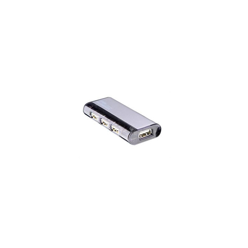 ATEN USB 2.0 hub, 4port, magnetický, SILVER