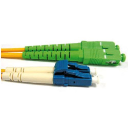 Patchcord FO duplex LC-SC/APC 9/125um SM, 3m, OS2