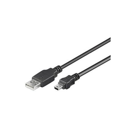 PremiumCord Kábel mini USB, A-B, 5pinov, 1m