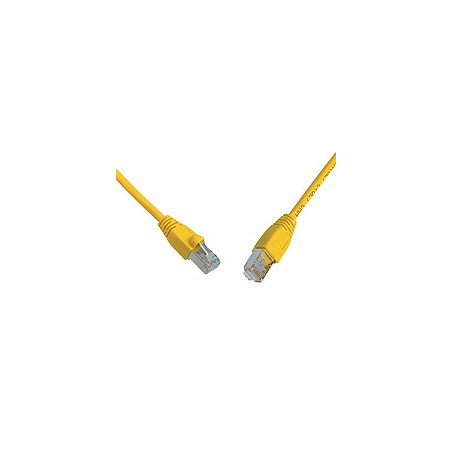 SOLARIX patch kábel CAT5E SFTP PVC 10m žltý