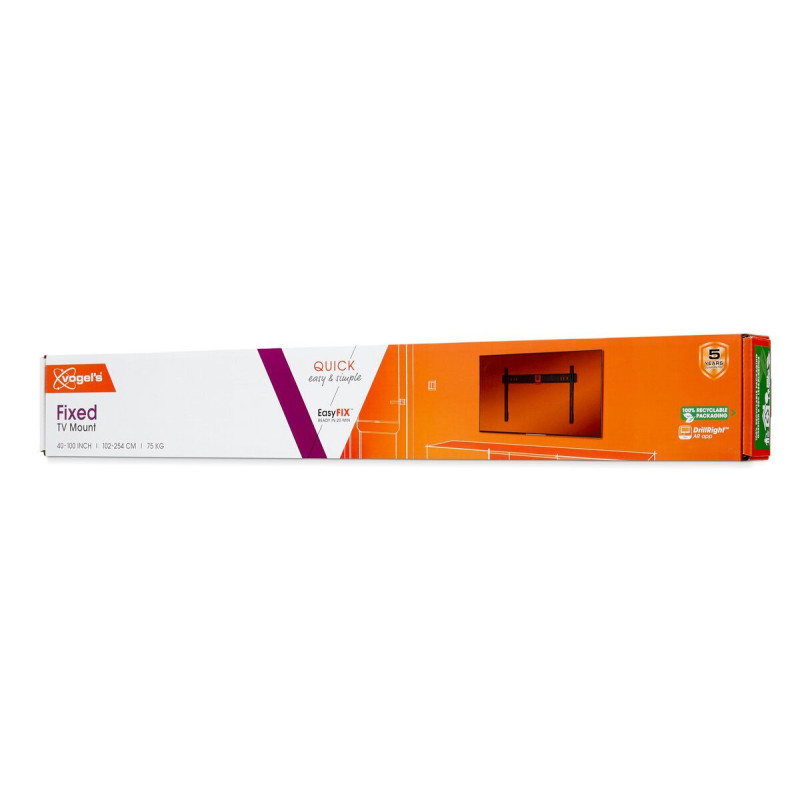 Vogel|s TVM 1603, fixný TV držiak pre obrazovky 40-100", 75 kg