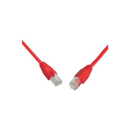 SOLARIX patch kábel CAT6 SFTP PVC 3m červený