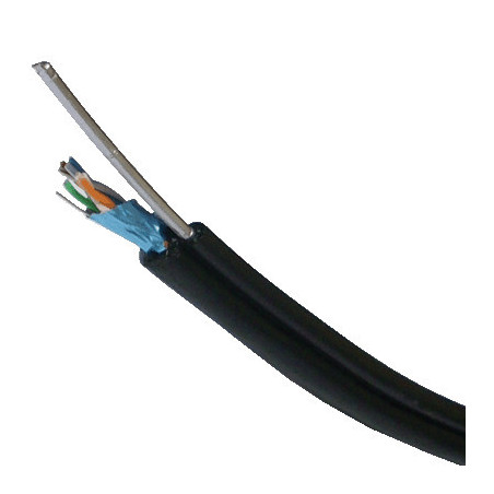 DATACOM FTP drôt Cat5e 100m samonosný OUTDOOR blk