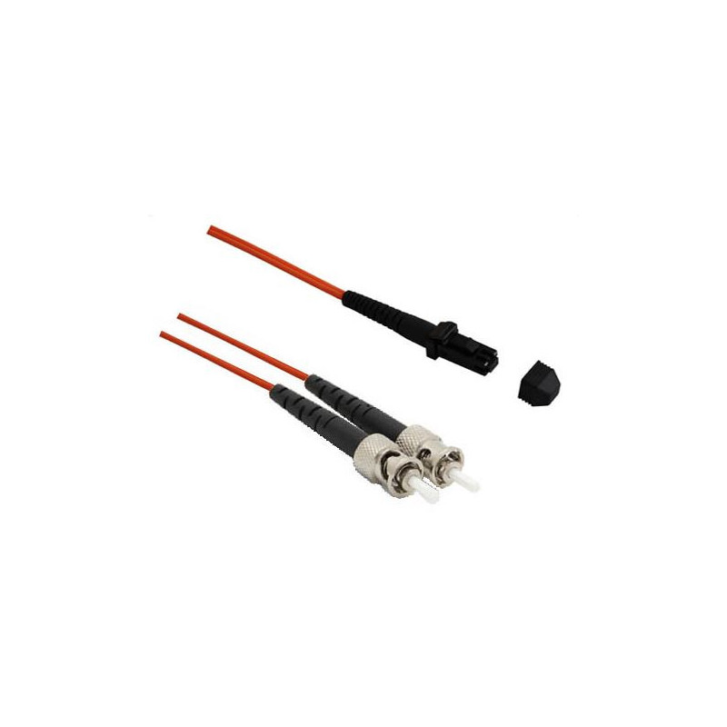 Optický patchkábel duplex MTRJ-ST 50/125 um MM, 1m, OM2