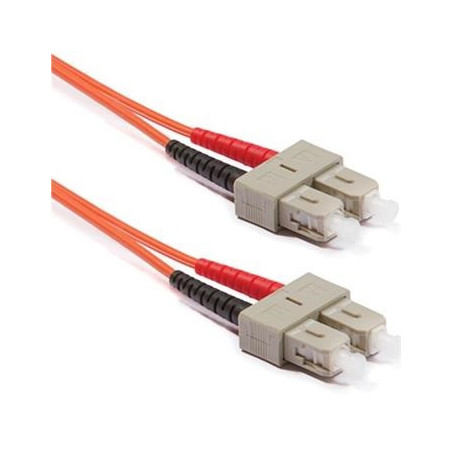 Optický patchkábel duplex SC-SC, 50/125 um MM, 15 m, OM2