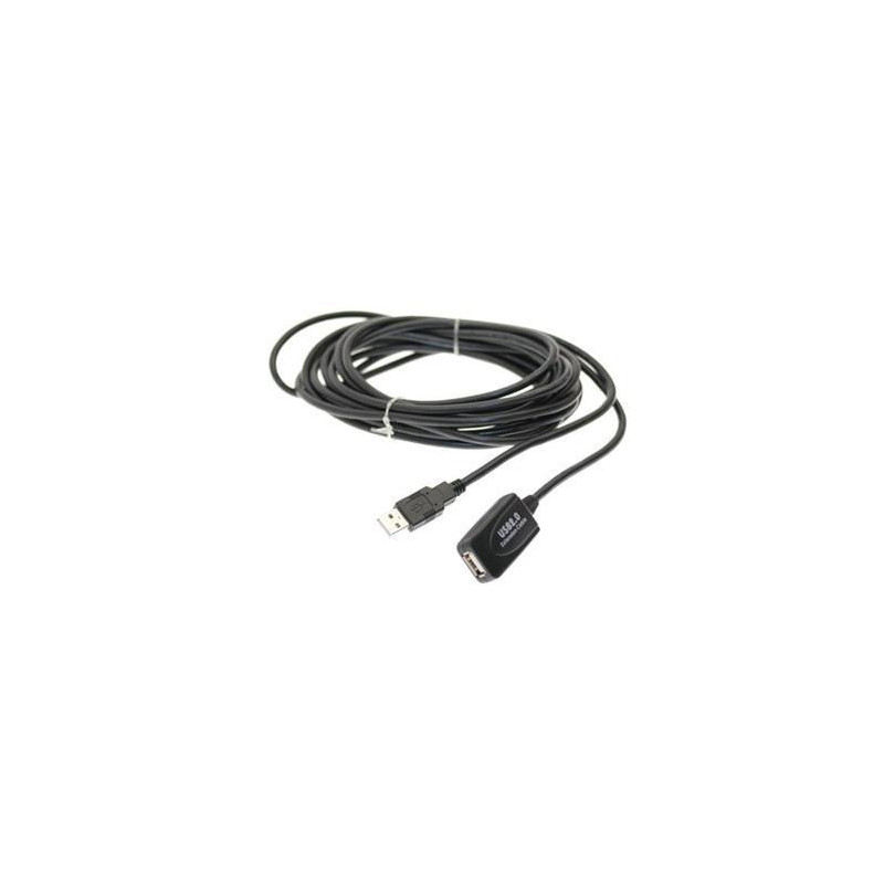PremiumCord USB 2.0 repeater a predlžovací kábel A/M-A/F 5m