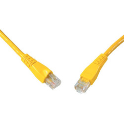 SOLARIX patch kábel CAT6 UTP PVC 5m žltý snag proof