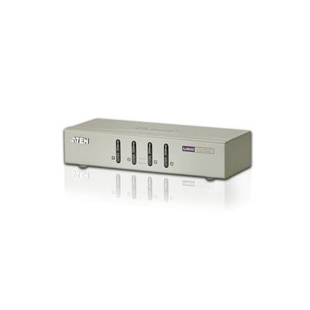 Aten 4-port KVM USB, audio 2.1, vrátane káblov