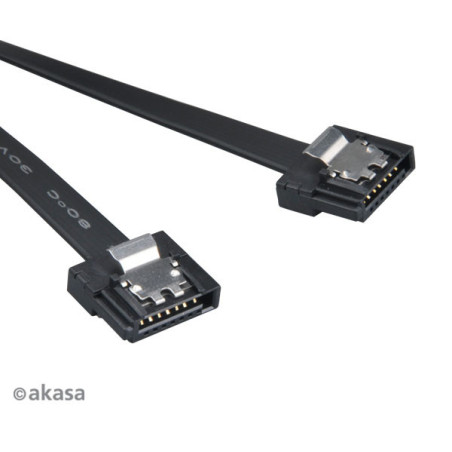 AKASA - Proslim - Sata kábel - 30 cm