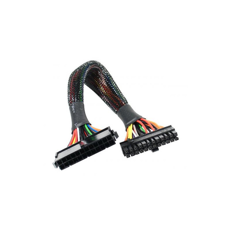 Predlžovací kábel 24 pin(M) na 20+4 pin(F) - 30cm