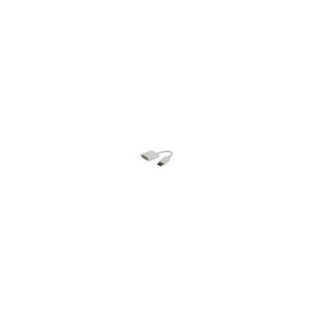 Kábel Gembird red. Displayport na DVI, M/F, biela