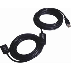 PremiumCord USB 2.0 repeater a predlžovací kábel A/M-A/F 25m