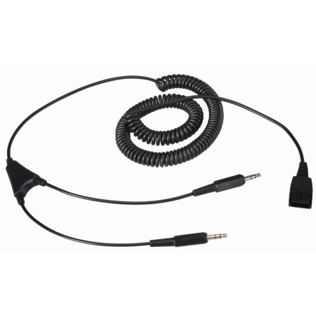 WELL Mairdi MRD-QD001 redukcia Mairdi 2x3,5 mm jack s QD (PC)