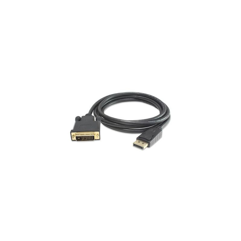 PremiumCord DisplayPort na DVI kábel 5m, tieň. M/M