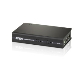ATEN 2-port DVI KVM USB, audio 2.1, vrátane káblov