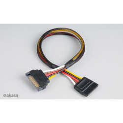 Predlžovací napájací SATA 15pin kábel - 30 cm