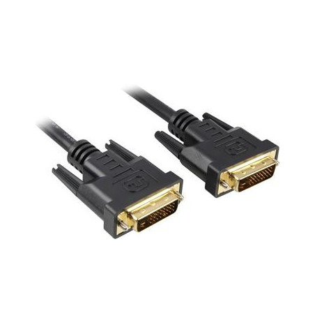 PremiumCord DVI-D, dual-link, DVI (24 +1), MM, 2m