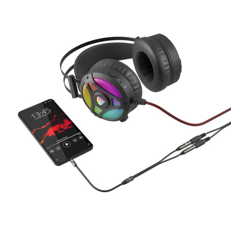 GENESIS THUL 200 - PRÉMIOVÝ 4-PIN ADAPTÉR SLÚCHADIEL PRO PS4/PC/Smartphony
